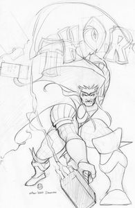 [Thor #6 (Peach Momoko Sketch Variant) (Product Image)]