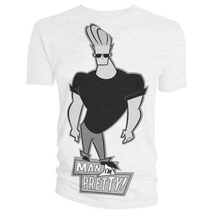 [Johnny Bravo: T-Shirt: Man I'm Pretty (Product Image)]
