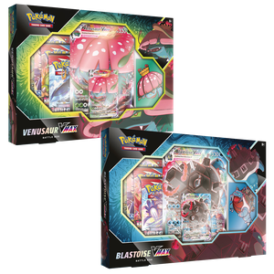 [Pokémon: Trading Card Game: VMAX Battle Boxes: Blastoise & Venusaur (Product Image)]