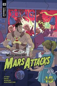 [Warlord Of Mars Attacks #3 (Cover C Villalobos) (Product Image)]