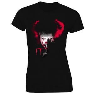 [IT: Women's Fit T-Shirt: Pennywise (2017) (Product Image)]