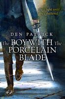 [Den Patrick signing The Boy With The Porcelain Blade (Product Image)]
