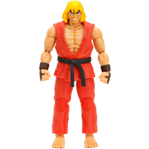 [Street Fighter: Deluxe Collector Action Figure: Ken Masters (Product Image)]
