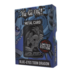 [Yu-Gi-Oh!: Limited Edition Collectible Metal Card: Blue Eyes Toon Dragon (Product Image)]