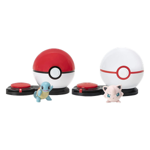[Pokémon: Surprise Attack Game: Action Figure 2-Pack: Squirtle Vs. Jigglypuff (Product Image)]