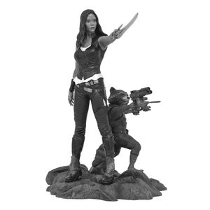 [Guardians Of The Galaxy Vol. 2: Gallery Statue: Gamora & Rocket Racoon (Product Image)]
