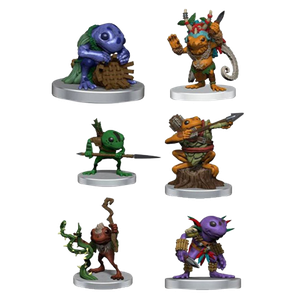 [Dungeons & Dragons: Icons Of The Realms: Miniatures: Grung Warband (Product Image)]
