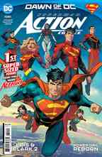[The cover for Action Comics #1051 (Cover A Dan Mora)]