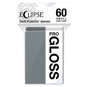 [Eclipse: Pro Gloss: Small Deck Protector Sleeves: Smoke Grey (60) (Product Image)]