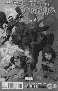 [Avenging Spider-Man #16 (2nd Printing Rivera Variant) (Product Image)]