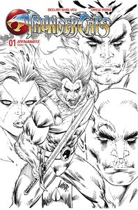 [Thundercats #1 (Cover ZG Liefeld Black & White Variant) (Product Image)]