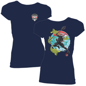 [Aquaman & The Lost Kingdom: Women's Fit T-Shirt: Black Manta			 (Product Image)]