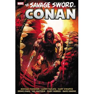 [The Savage Sword Of Conan: Marvel Years: Omnibus: Volume 8 (Klein Variant Hardcover) (Product Image)]