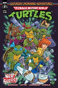 [Teenage Mutant Ninja Turtles: Saturday Morning Adventures: Continued #1 (Cover A Lattie) (Product Image)]