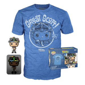 [Back To The Future: Pop! Vinyl Figure With T-Shirt: Doc (With Helmet) (Product Image)]