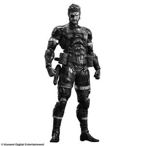[Metal Gear Solid 5: Play Arts Kai Action Figures: Ground Zeroes Snake (Product Image)]