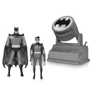 [Batman: The Animated Series: Action Figure 2-Pack: Batman & Robin With Bat-Signal (Product Image)]