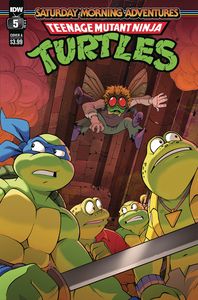 [Teenage Mutant Ninja Turtles: Saturday Morning Adventures 2023 #5 (Cover A Lawrence) (Product Image)]
