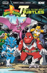 [Mighty Morphin Power Rangers/Teenage Mutant Ninja Turtles II #4 (Cover C Mighty Morphin Power Rangers Variant Gibson) (Product Image)]