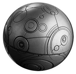 [Doctor Who: Gallifreyan Wibbly Wobbly Paperweight (Product Image)]