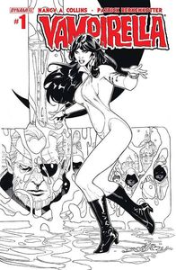 [New Vampirella #1 (Dodson B&W 2nd Printing) (Product Image)]