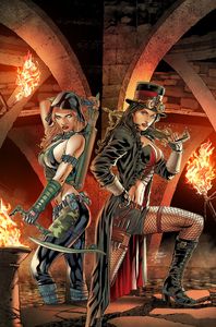 [Fairy Tale Team-Up: Robyn Hood & Van Helsing (Cover B Vitorino) (Product Image)]