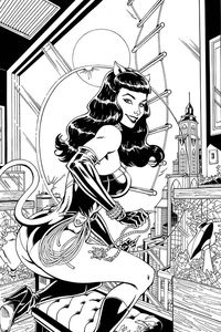 [Bettie Page: Unbound #5 (Royle B&W Virgin Variant) (Product Image)]