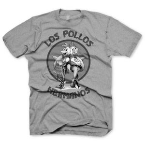 [Breaking Bad: T-Shirts: Los Pollos Hermanos (Grey) (Product Image)]