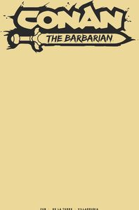 [Conan The Barbarian #1 (Cover H Colored Blank Sketch) (Product Image)]