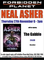 [Neal Asher Signing The Gabble (Product Image)]