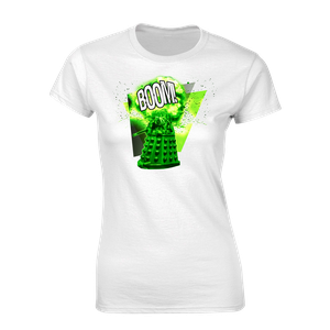 [Doctor Who: Women's Fit T-Shirt: Dalek Boom! (Product Image)]