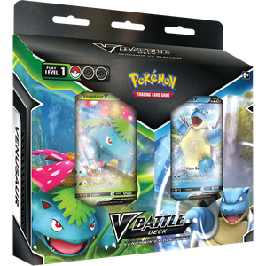 [Pokemon: Trading Card Game: Battle Deck Bundle: Blastoise V & Venusaur V (Product Image)]