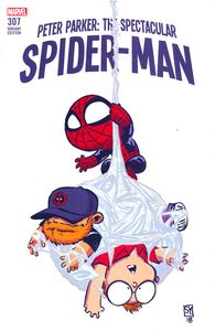 [Peter Parker: Spectacular Spider-Man #307 (Skottie Young SDCC 2018 Exclusive Variant) (Product Image)]
