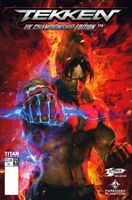 [Cavan Scott signing Tekken #1 (Product Image)]