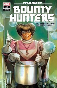 [Star Wars: Bounty Hunters #40 (Mike Del Mundo Life Day Variant) (Product Image)]