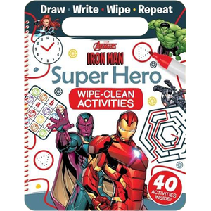 [Marvel: Avengers: Iron Man: Super Hero Wipe-Clean Activities (Product Image)]