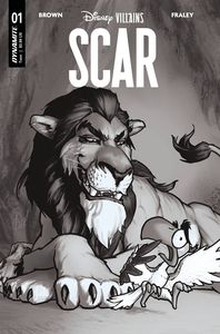 [Disney Villains: Scar #1 (Cover ZA Gene Ha Black & White Variant) (Product Image)]