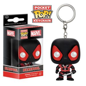 [Deadpool: Pocket Pop! Vinyl Keychain: Black Suit (Product Image)]
