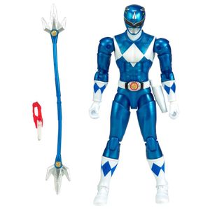 [Mighty Morphin Power Rangers: Legacy Action Figure: Blue Ranger Metallic (Product Image)]