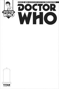 [Doctor Who: 10th #1 (Blank Sketch Cover Variant) (Product Image)]