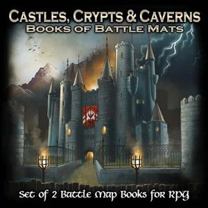 [Castles, Crypts & Caverns: Set Of 2 Battle Map Books (Product Image)]