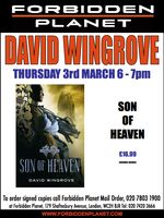 [David Wingrove Signing Son of Heaven (Product Image)]