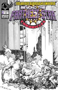 [Beyond The Farthest Star: Chronicles 50th Anniversary #2 (Cover B Black & White) (Product Image)]