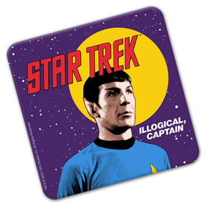 [Star Trek: Titan Collection: Coaster: Illogical Captain (Product Image)]