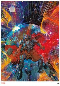 [Marvel: Colour Giclee Print: Thor by Christian Ward (Signed Limited Edition) (Product Image)]