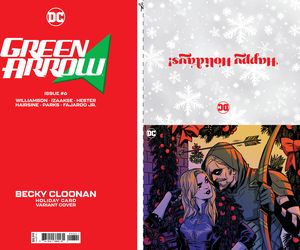 [Green Arrow #6 (Cover C Becky Cloonan DC Holiday Card Special Edition Variant) (Product Image)]