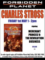[Charles Stross Signing Merchant Princes V: The Revolution Business (Product Image)]