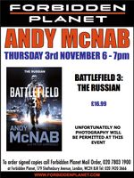 [Andy McNab Signing Battlefield 3: The Russian (Product Image)]