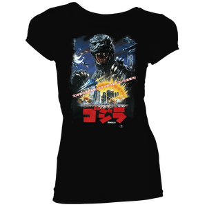 [Godzilla: Return Of The Monsters: Women's Fit T-Shirt: Movie Poster (Product Image)]