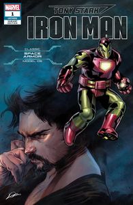 [Tony Stark: Iron Man #1 (Space Armor Variant) (Product Image)]